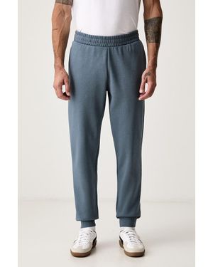 PUMA Pantaloni Da Tuta Da Uomo Con Cotone Essential Logo - Blu