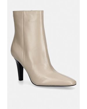 Guess Stivali Alla Caviglia Tacchi Alti Da Donna - Neutro
