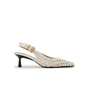 AllSaints Tacchi A Spillo Slingback - Bianco