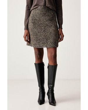 Weekend by Maxmara Gonna Con Lana Wkdabetaia - Nero
