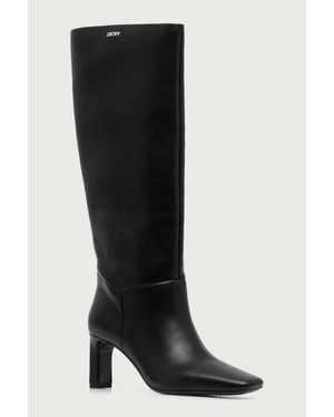DKNY Stivali Su Tacco Basso Da Donna Karine - Nero