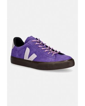 Veja Campo Hairy Sneakers Da Donna - Viola