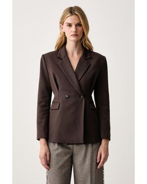 Haveone Giacca Da Donna Con Viscosa - Nero