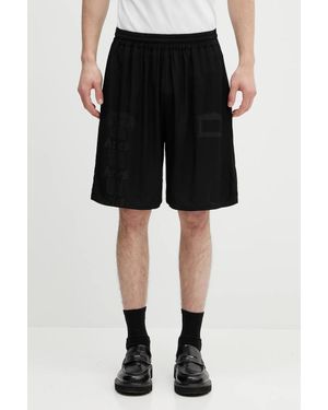 Aries Pantaloncini Ancient Column Luxe Shorts - Nero