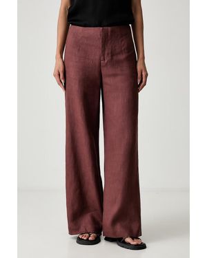 Bardot Pantaloni Culottes Da Donna - Rosso