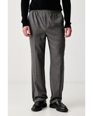 Guess Pantaloni Da Uomo Con Viscosa Alton - Nero