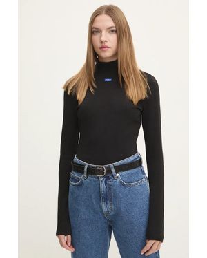 HUGO A Maniche Lunghe Da Donna - Blu