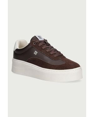 HUGO Lyzzplt Sneakers Da Donna - Marrone