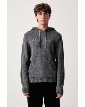 Guess Maglione Da Uomo Con Misto Lana - Grigio