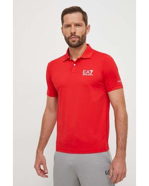 EA7 Polo - Rosso