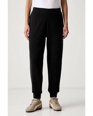 PUMA Pantaloni Da Tuta Da Donna Con Cotone Essentials - Nero
