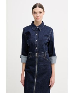 Calvin Klein Camicia Di Jeans - Blu