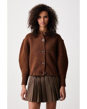 Soeur Cardigan Da Donna - Marrone