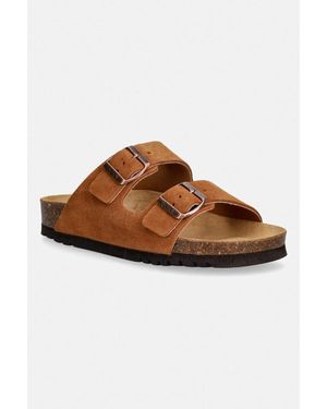 Scholl Ciabatte Slide - Marrone