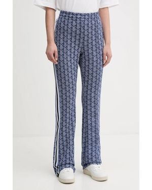 Lacoste Pantaloni A Campana Da Donna - Blu