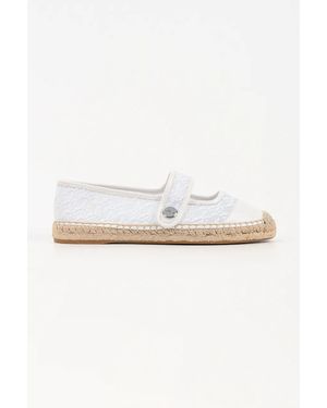 KARL LAGERFELD Espadrillas Da Donna Kamini - Bianco