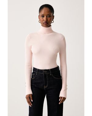 Guess Dolcevita Da Donna Con Viscosa Ellie - Neutro