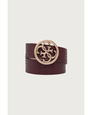 Guess Cintura Reversibile Da Donna - Multicolore