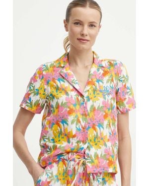 Picture Camicia Di Lino Kintha - Multicolore