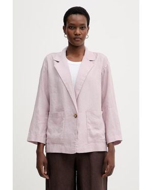 Benetton Giacca Monopetto Da Donna - Rosa