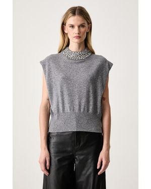 Gestuz Gilet Da Donna - Grigio