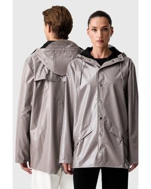 Rains Giacca Lunga Jacket W3 - Marrone