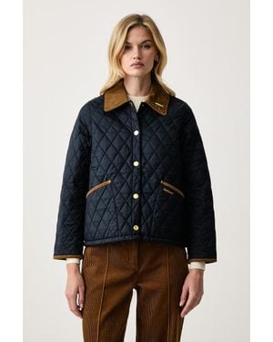 Barbour Giacca Trapuntata Da Donna Liddesdale - Blu