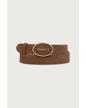 Twinset Cintura Da Donna - Marrone