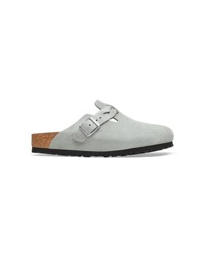 Birkenstock Ciabatte Slide Mules Da Donna - Blu