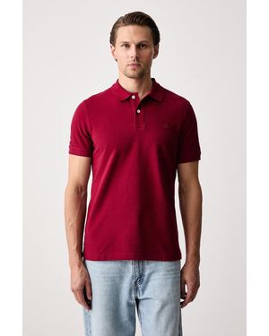 Benetton Polo Da Uomo - Rosso