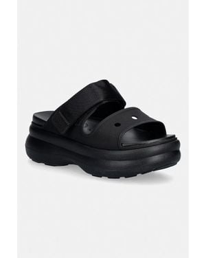 Crocs™ Ciabatte Slide Da Donna Soho Two Strap Sandal - Nero