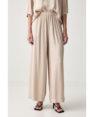ViCOLO Pantaloni Palazzo Da Donna - Neutro