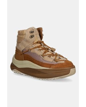 Moon Boot Stivali Da Neve Mb Moon247 Xlace Mid - Marrone