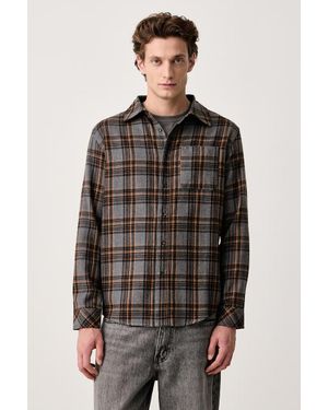 Hurley Camicia Da Uomo Axe - Marrone
