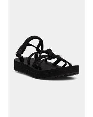 Teva Sandali Da Donna Midform Kena Slim - Nero
