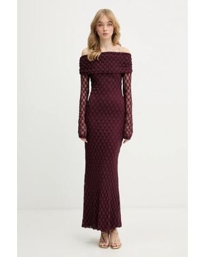 Bardot Vestito - Rosso