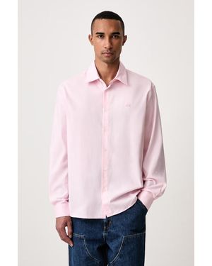 Lacoste Camicia Oxford - Rosa