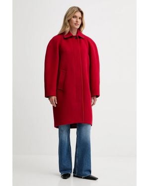 Filippa K Cappotto Con Lana - Rosso