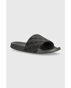 Guess Ciabatte Slide Tokyo - Nero