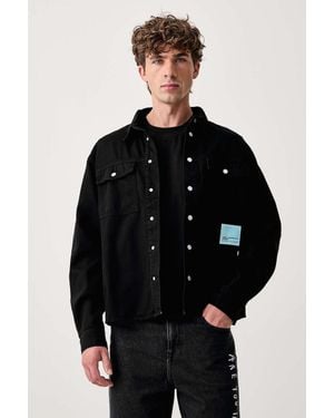 KARL LAGERFELD Camicia Da Uomo - Nero