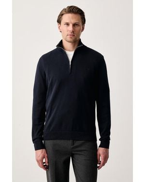 HUGO Maglione Da Uomo - Blu
