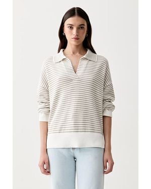 Barbour Maglione Da Donna - Bianco