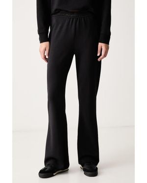 Joop! Pantaloni A Campana Da Donna Con Cotone - Nero