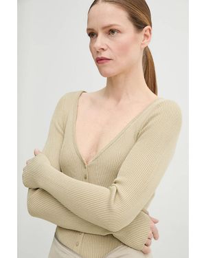 Herskind Cardigan Con Aggiunta Di Seta Gili - Neutro