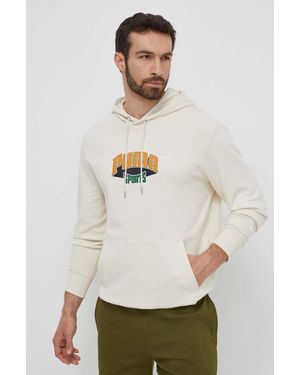 PUMA Felpa - Bianco