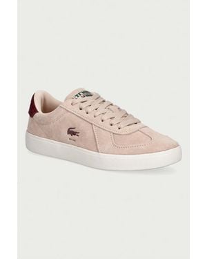 Lacoste Baseshot Pro Sneakers Da Donna - Rosa