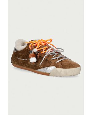 Crime London Sneakerina Sneakers Da Donna - Marrone