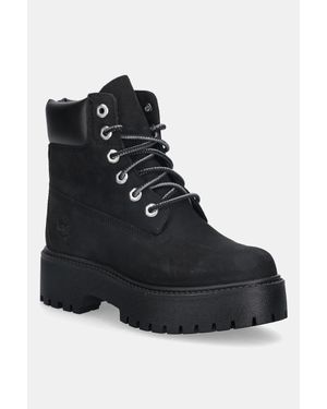 Timberland Stivali Da Motociclista Stone Street 6In Waterproof - Nero