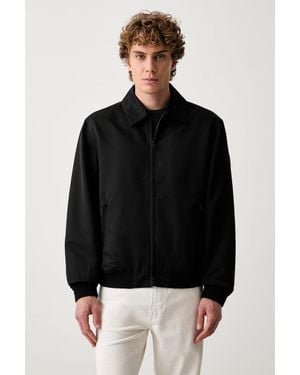 Calvin Klein Giacca Di Mezza Stagione Da Uomo - Nero