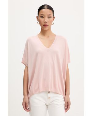 ViCOLO Maglione Da Donna Con Viscosa - Rosa